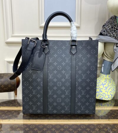 Replica Louis Vuitton Sac Plat M Black - Best Fake Designer Bags