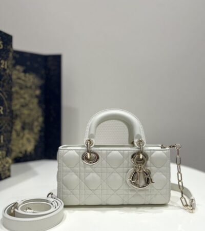 Replica Dior Lady D-Joy Bag  White - Best Fake Designer Bags