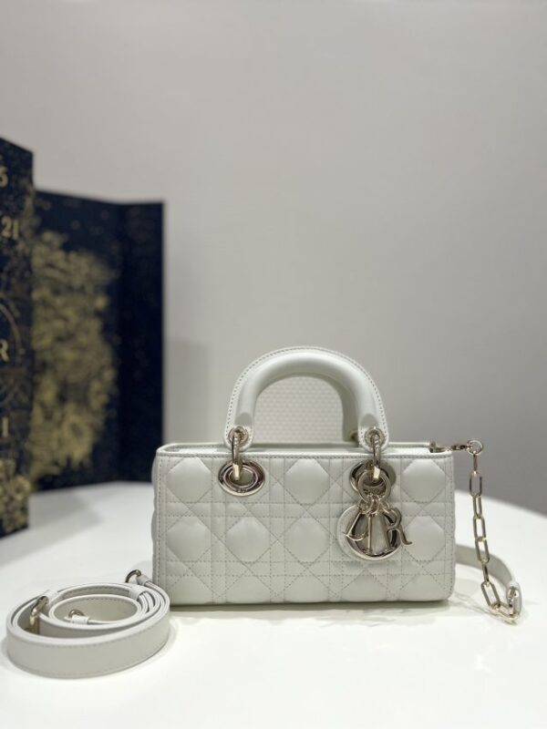 Replica Dior Lady D-Joy Bag  White - Best Fake Designer Bags
