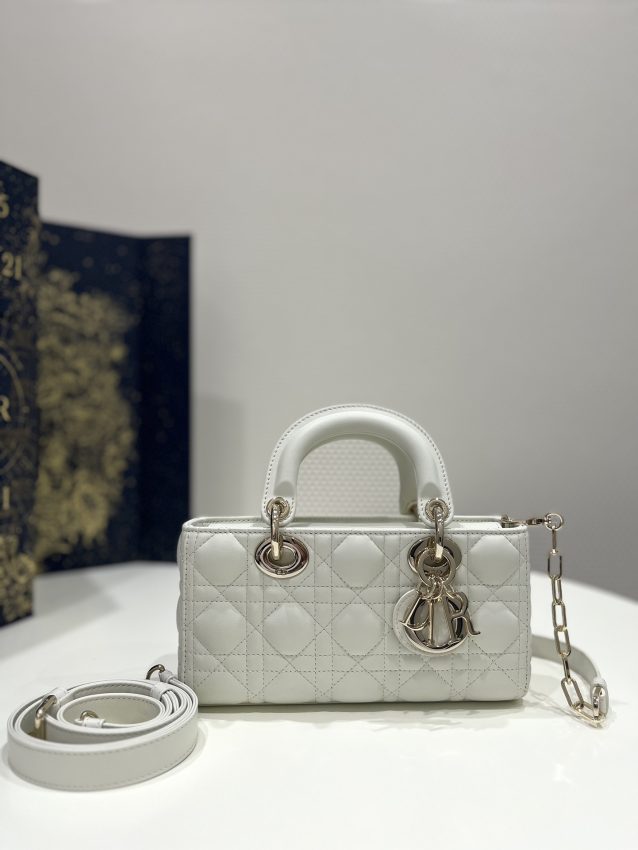 Replica Dior Lady D-Joy Bag  White - Best Fake Designer Bags
