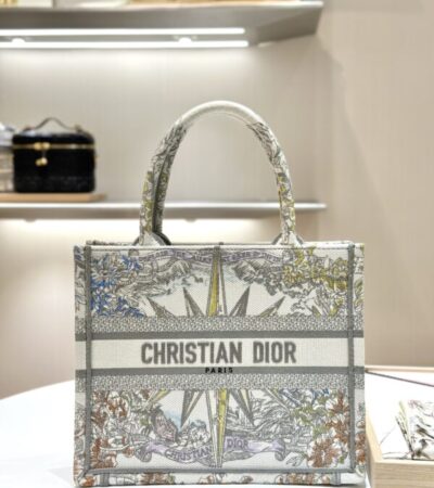 Replica Dior Tote Book Grey Lucky Star - Best Fake Designer Bags