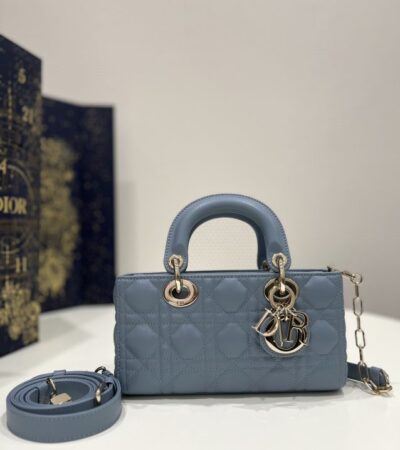 Replica Dior Lady D-Joy Bag  Blue - Best Fake Designer Bags