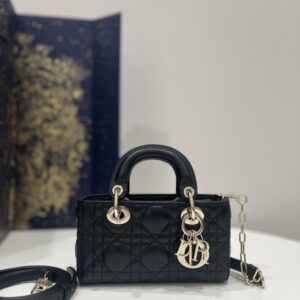 Replica Dior Lady D-Joy Mini Bag Black - Best Fake Designer Bags