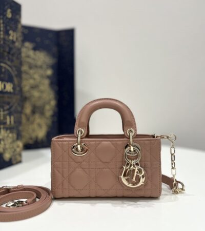 Replica Dior Lady D-Joy Mini Bag Blush - Best Fake Designer Bags