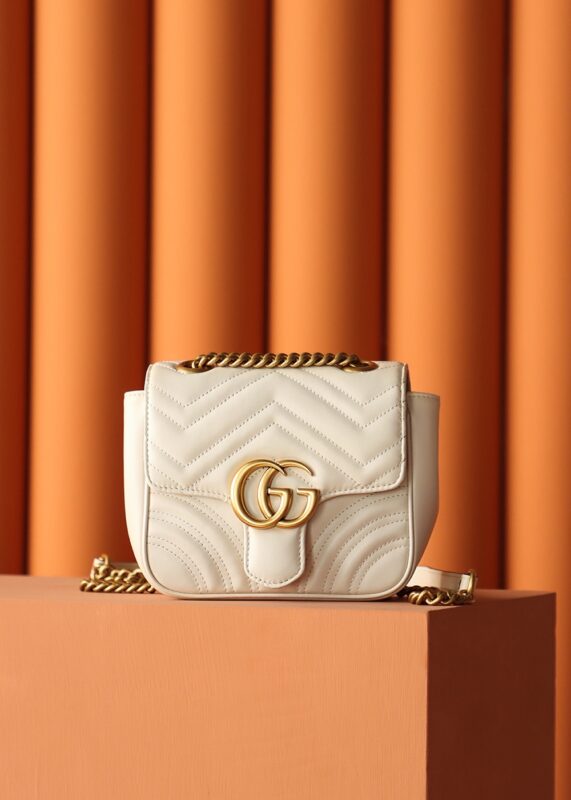 Replica Gucci  GG Marmont Square Beige - Best Fake Designer Bags