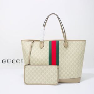 Replica Gucci  GG Large Tote Bag Beige - Best Fake Designer Bags