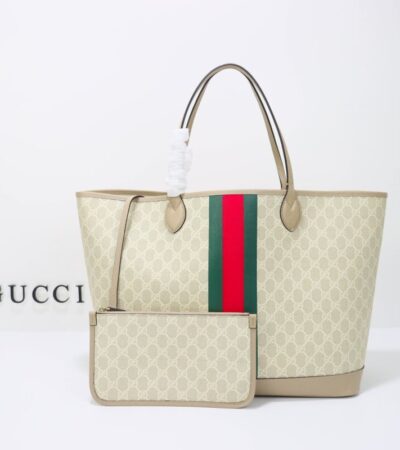 Replica Gucci GG Large Tote Bag Beige - Best Fake Designer Bags