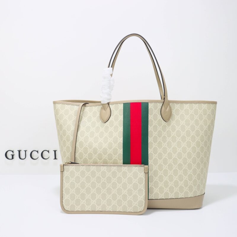 Replica Gucci  GG Large Tote Bag Beige - Best Fake Designer Bags