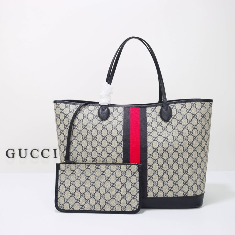 Replica Gucci  GG Large Tote Bag Blue - Best Fake Designer Bags