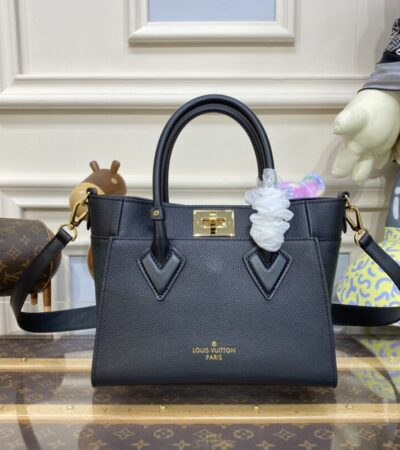 Replica Louis Vuitton On My Side PM Full Black - Best Fake Designer Bags