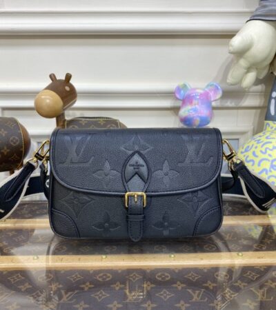 Replica Louis Vuitton Nano Diane Satchel Black - Best Fake Designer Bags