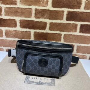 Replica Gucci  Double G Oval Waist Bag - Best Fake Designer Bags