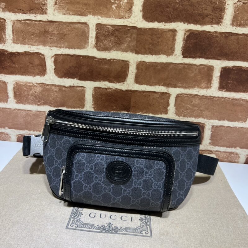 Replica Gucci  Double G Oval Waist Bag - Best Fake Designer Bags