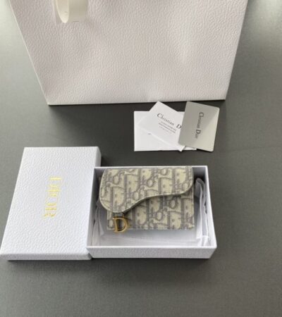 Replica Dior Bloom Card Holder  Beige - Best Fake Designer Bags