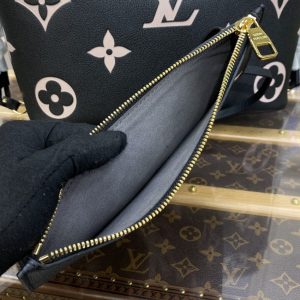 Replica Louis Vuitton Neverfull MM Black Pink 8 Replica Louis Vuitton Neverfull MM Black Pink - best-selling designer handbag dupe
