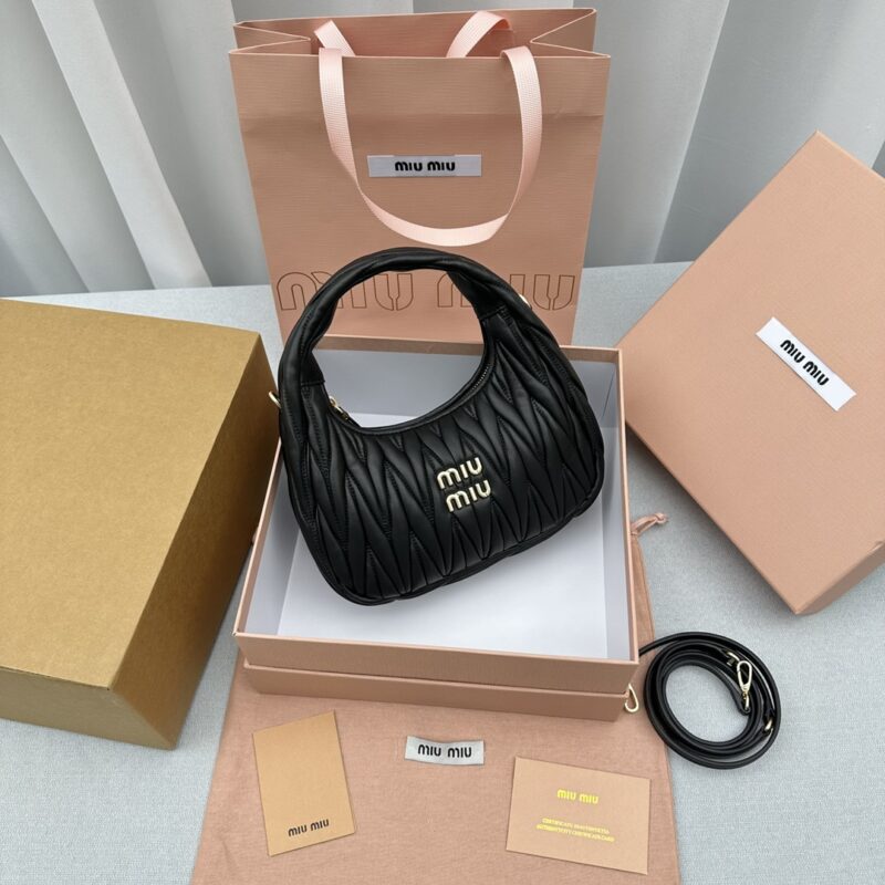 Replica Miu Miu Wander Black - Best Fake Designer Bags