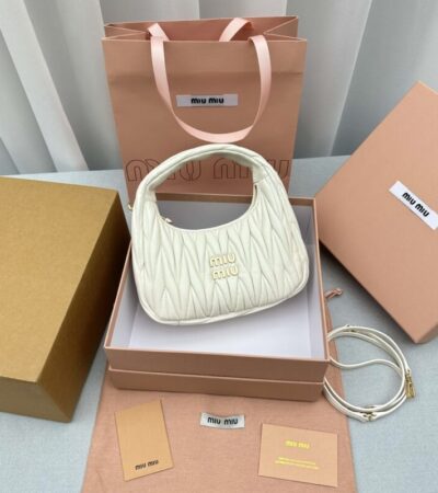 Replica Miu Miu Wander White - Best Fake Designer Bags