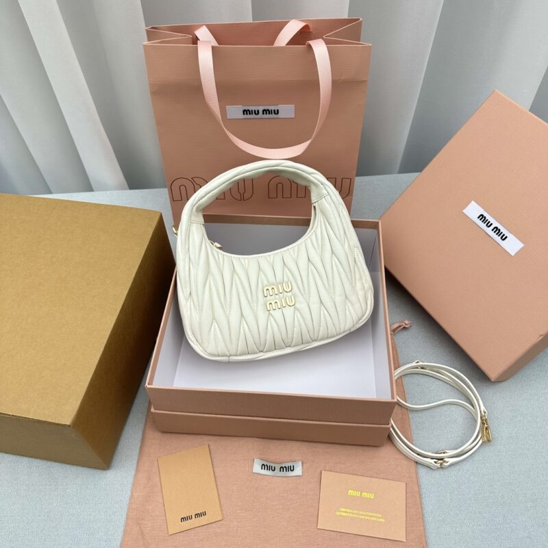 Replica Miu Miu Wander White - Best Fake Designer Bags