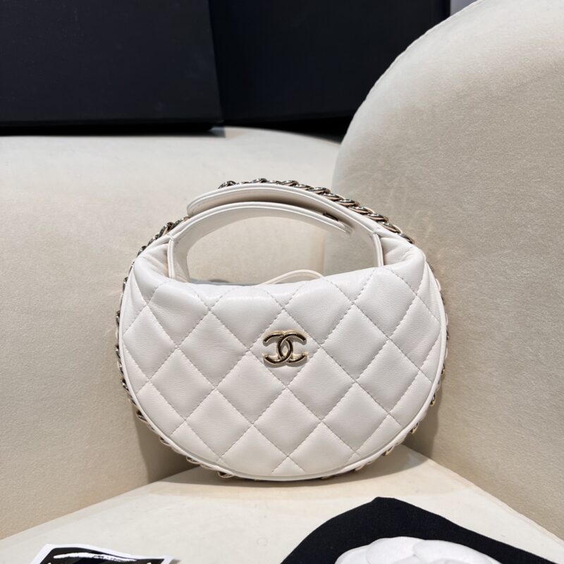 Replica CHANEL 23c Pouch White - Best Fake Designer Bags