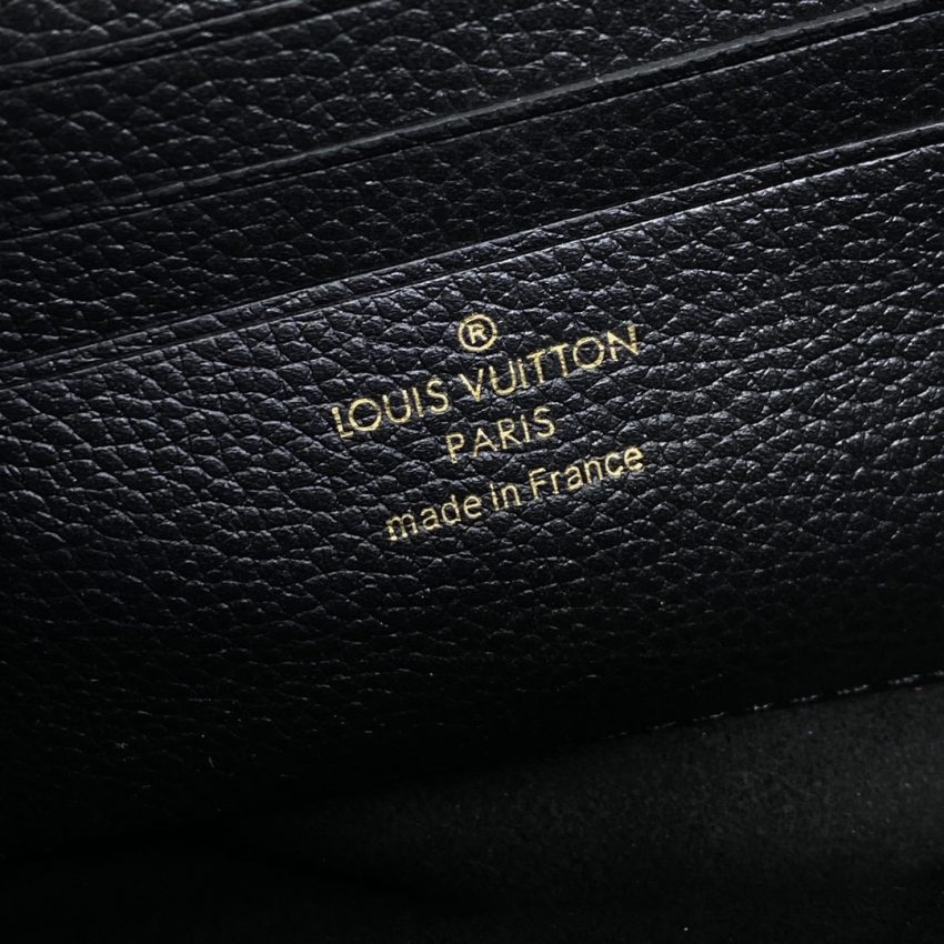 Replica Louis Vuitton Wallet on Chain Ivy Black - elite superclone designer purse