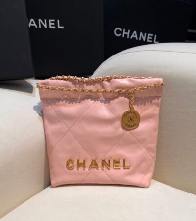 Replica CHANEL 23s Mini Garbage Bag Pink - Best Fake Designer Bags