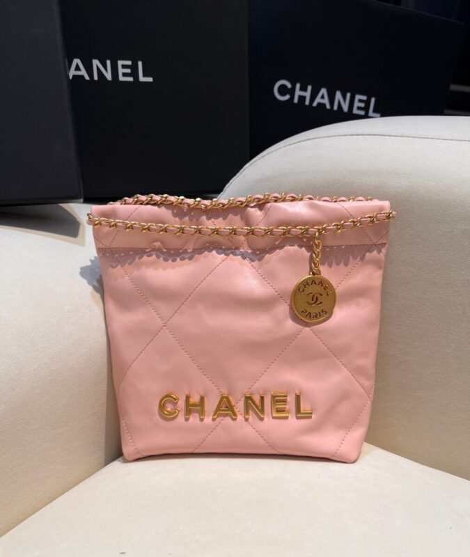 Replica CHANEL 23s Mini Garbage Bag Pink - Best Fake Designer Bags