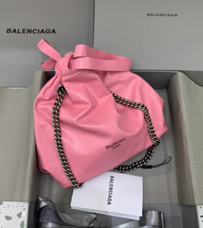 Replica Balenciaga Crush Small Tote Pink - Best Fake Designer Bags