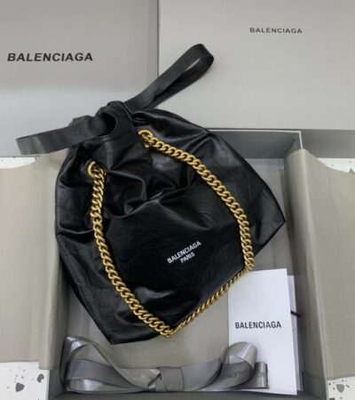 Replica Balenciaga Crush Small Tote Black - Best Fake Designer Bags