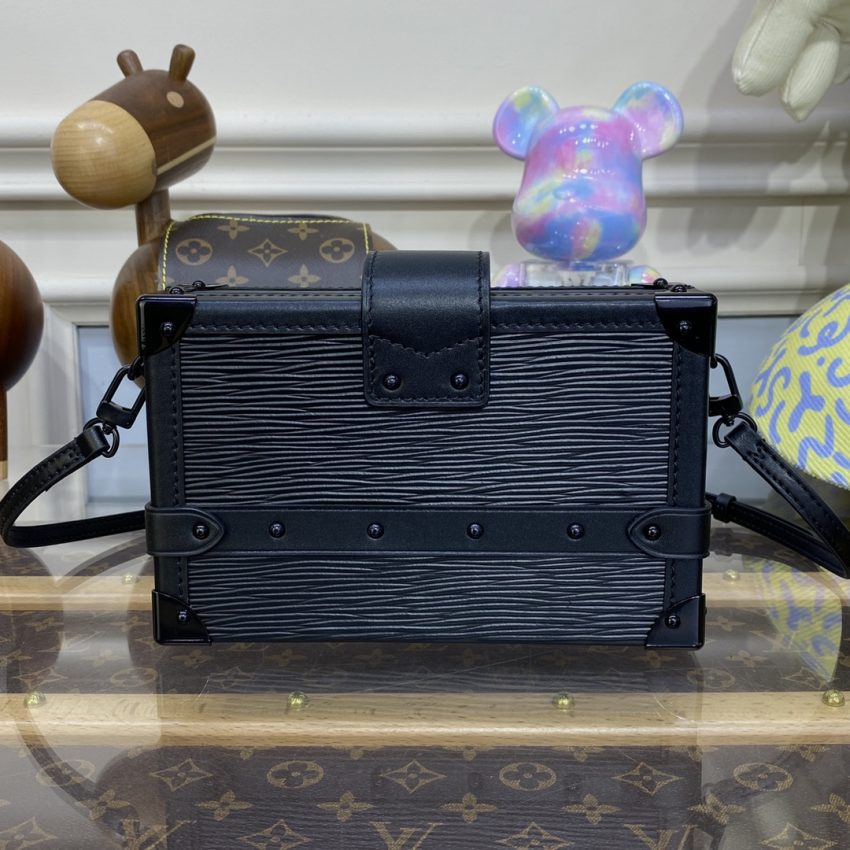 Replica Louis Vuitton Petite Malle Full Black - ultra-realistic fake designer tote