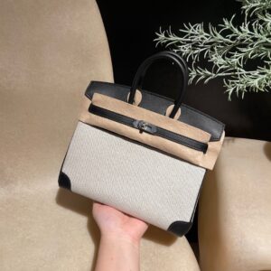 Replica Hermes Birkin Swift Black Silver - Best Fake Designer Bags
