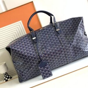 Replica Goyard Bowling 55 Bag Dark Blue - Best Fake Designer Bags
