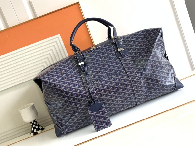 Replica Goyard Bowling 55 Bag Dark Blue - Best Fake Designer Bags