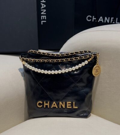 Replica CHANEL 23s Mini Garbage Bag Black - Best Fake Designer Bags