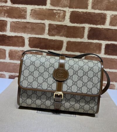 Replica Gucci GG messenger Beige Canvas - Best Fake Designer Bags