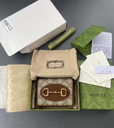 Replica Gucci Horsebit 1955 Wallet Brown - Best Fake Designer Bags