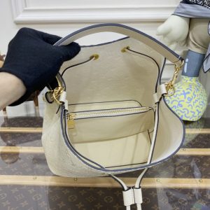 Replica Louis Vuitton Noe Bucket White MM - high-accuracy replica luxury purse
