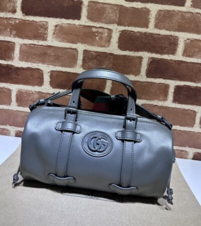 Replica Gucci Luggage Bag  Grey - Best Fake Designer Bags