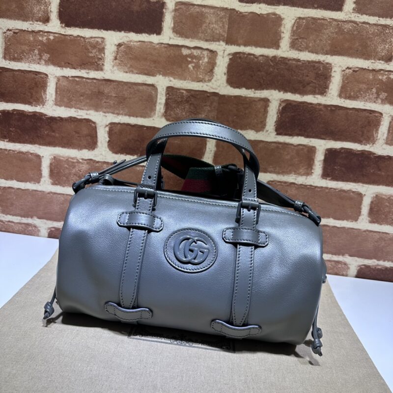 Replica Gucci Luggage Bag  Grey - Best Fake Designer Bags