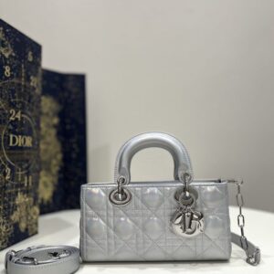 Replica Dior Lady D-Joy Bag  Silver - Best Fake Designer Bags