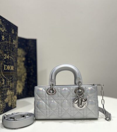 Replica Dior Lady D-Joy Bag  Silver - Best Fake Designer Bags