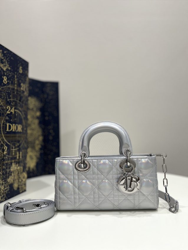 Replica Dior Lady D-Joy Bag  Silver - Best Fake Designer Bags
