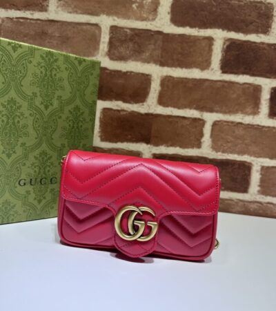 Replica Gucci Matelassé Mini Red - Best Fake Designer Bags