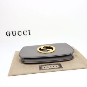 Replica Gucci Blondie Leather Grey - realistic designer-inspired fake bag
