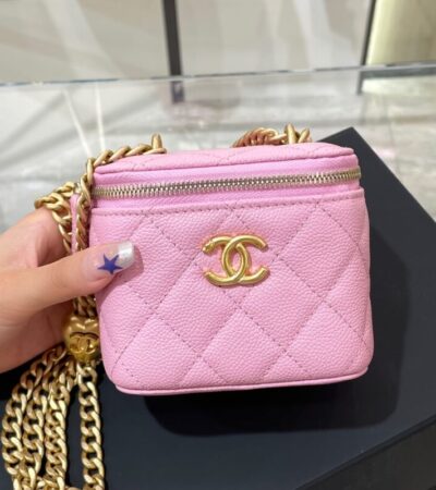 Replica CHANEL 23P Lipstick Bag Pink - Best Fake Designer Bags