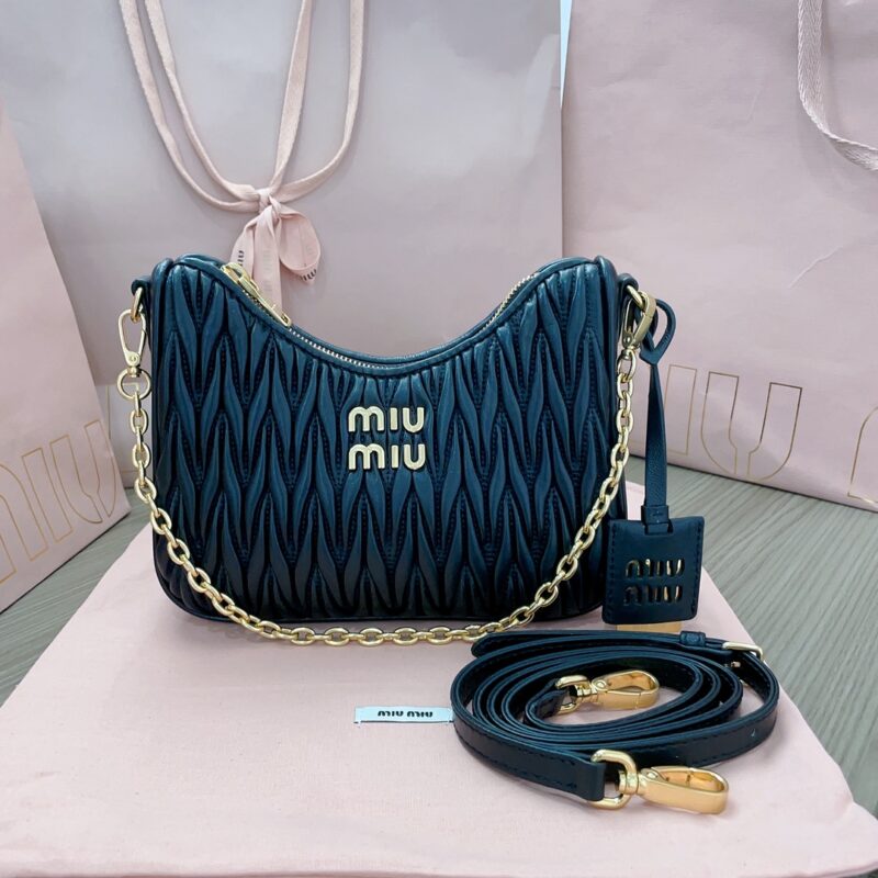 Replica Miu Miu Matelassé Black - Best Fake Designer Bags