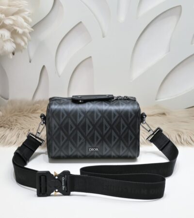 Replica Dior Lingot 22 Diamond Black - Best Fake Designer Bags