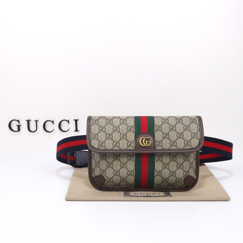 Replica Gucci Ophidia GG Small Waist Web - Best Fake Designer Bags