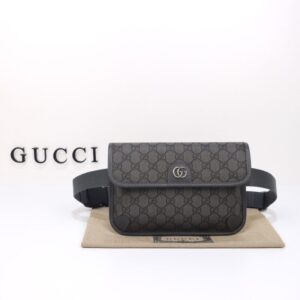 Replica Gucci Ophidia  GG Small Waist Grey - Best Fake Designer Bags