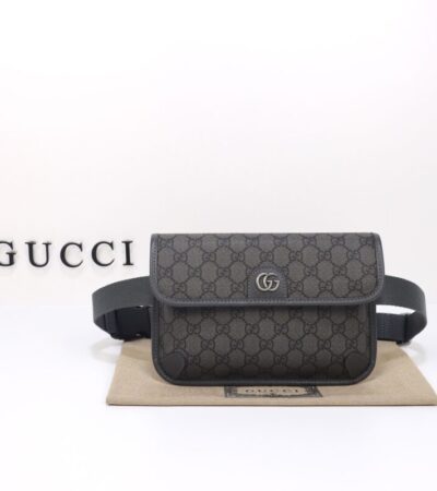 Replica Gucci Ophidia  GG Small Waist Grey - Best Fake Designer Bags