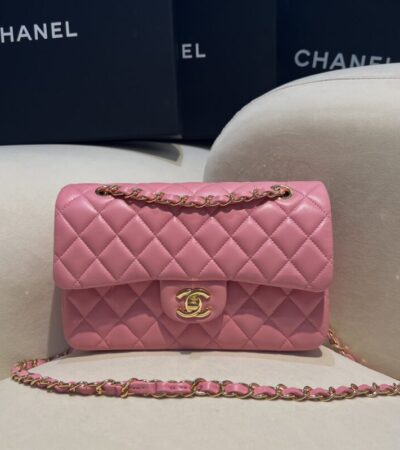 Replica CHANEL Classic Flap 23cm Pink - Best Fake Designer Bags